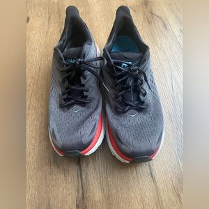 HOKA ONE ONE Clifton 8 Men's 13D Running Shoes Gray 1119393-ACTL